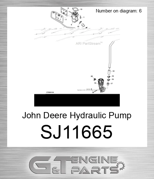 SJ11665 Hydraulic Pump