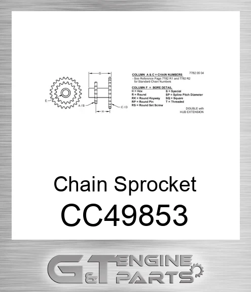 CC49853 Chain Sprocket