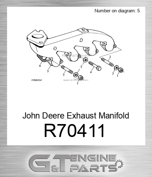 R70411 Exhaust Manifold