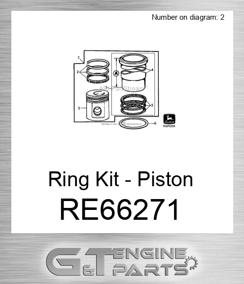 RE66271 Piston Ring Kit