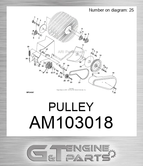 AM103018 PULLEY