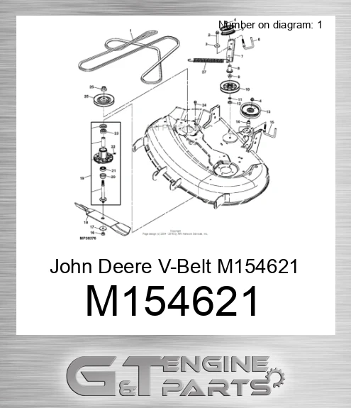 M154621 V-Belt