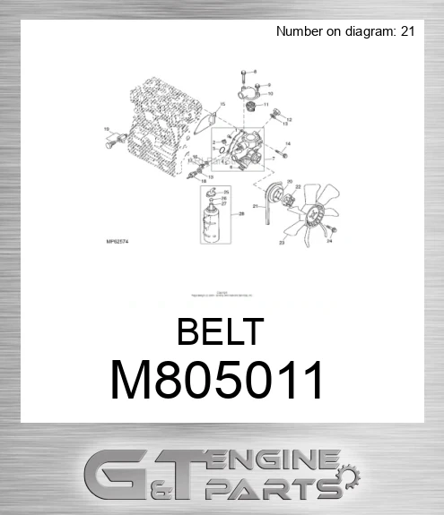 M805011 BELT
