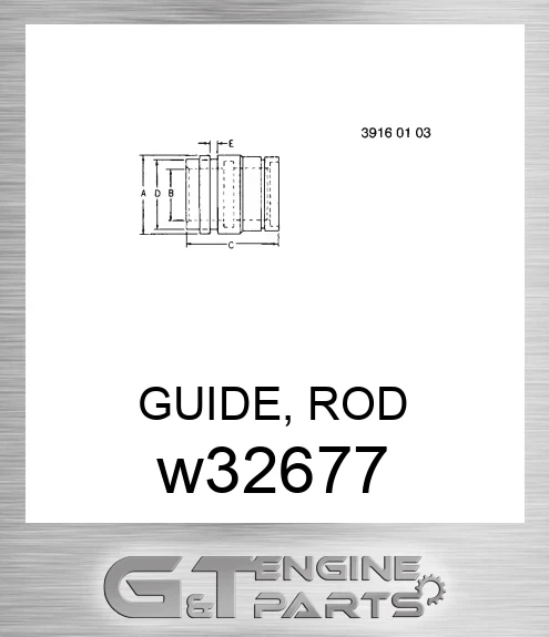 W32677 GUIDE, ROD