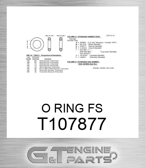 T107877 O RING FS