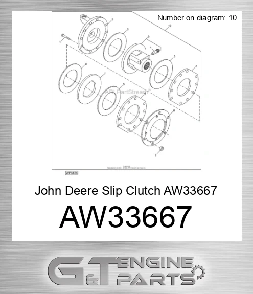 AW33667 Slip Clutch