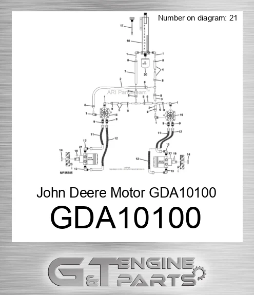 GDA10100 Motor