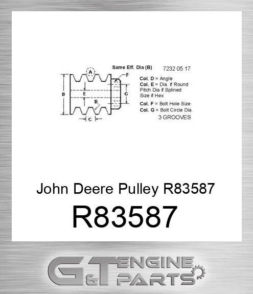 R83587 Pulley