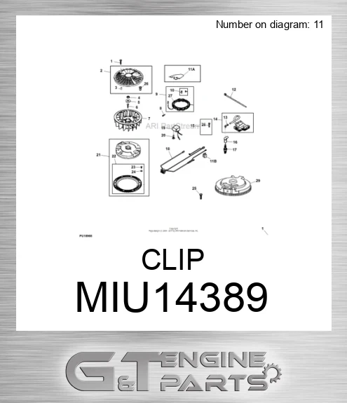 MIA13049 Engine Cylinder Head Gasket made to fit John Deere  