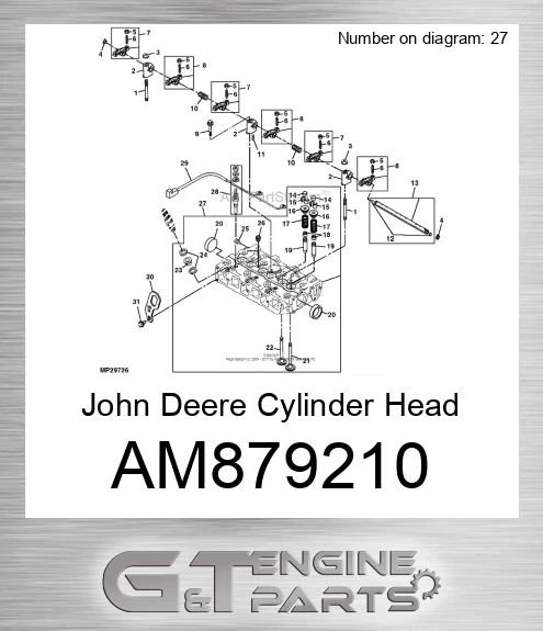 AM879210 Cylinder Head
