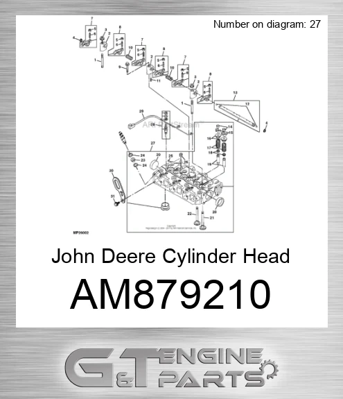 AM879210 Cylinder Head