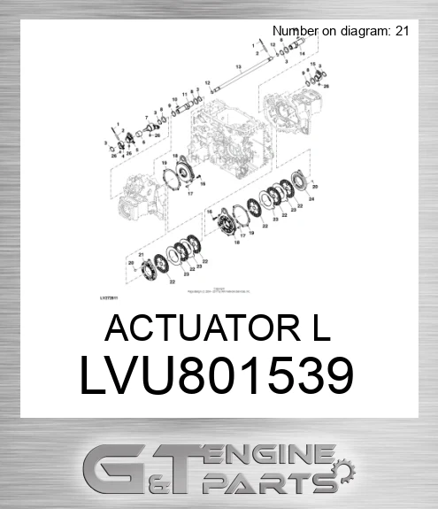 LVU801539 ACTUATOR L