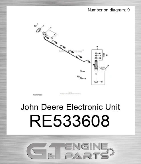 RE533608 Electronic Unit Injector