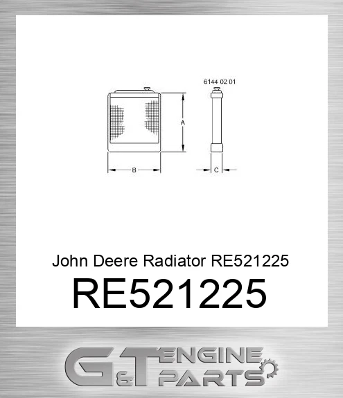 RE521225 Radiator