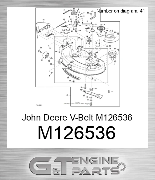 M126536 V-Belt