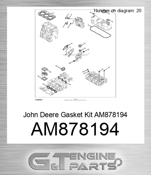 AM878194 Gasket Kit