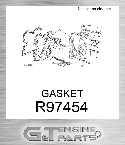 R97454 GASKET