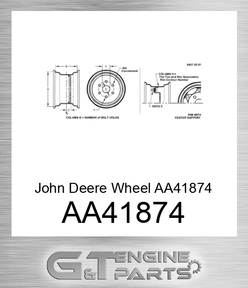 AA41874 Wheel