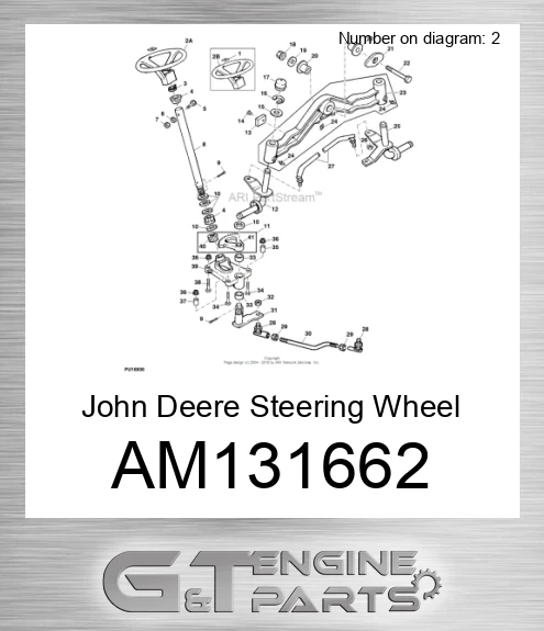 AM131662 Steering Wheel
