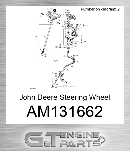 AM131662 Steering Wheel