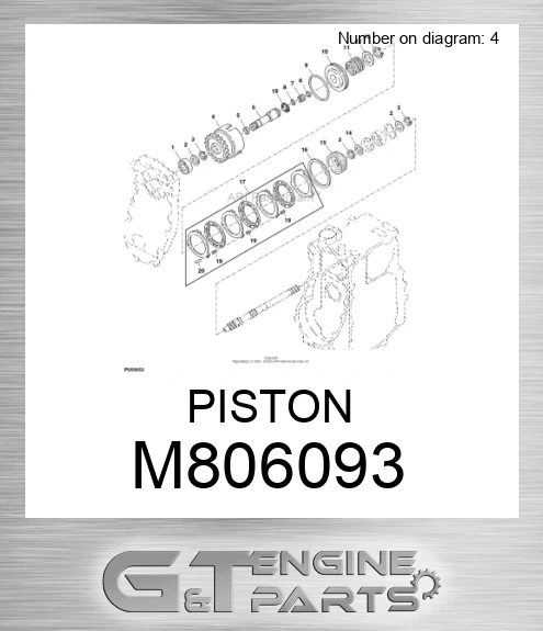 M806093 PISTON