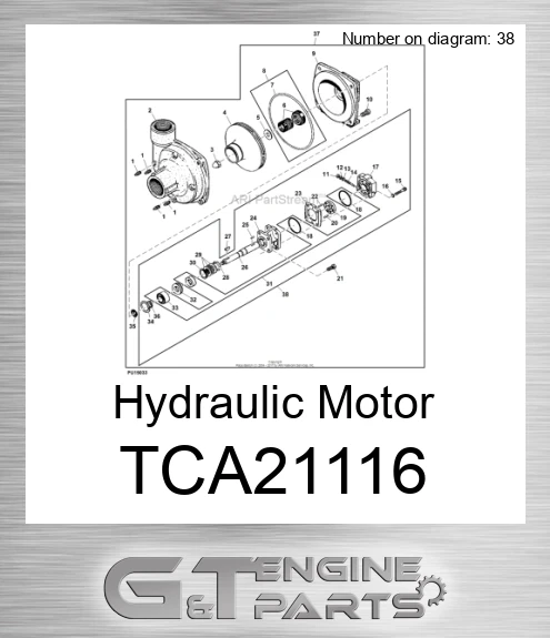 TCA21116 Hydraulic Motor