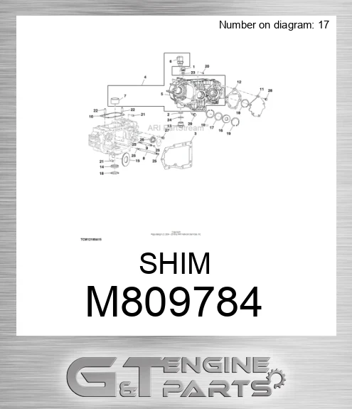M809784 SHIM
