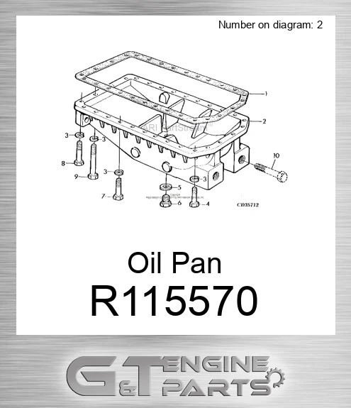 R115570 Oil Pan