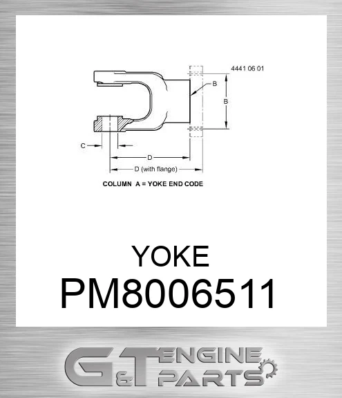 PM800-6511 YOKE