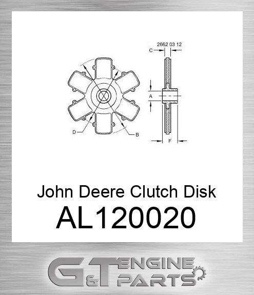 AL120020 Clutch Disk