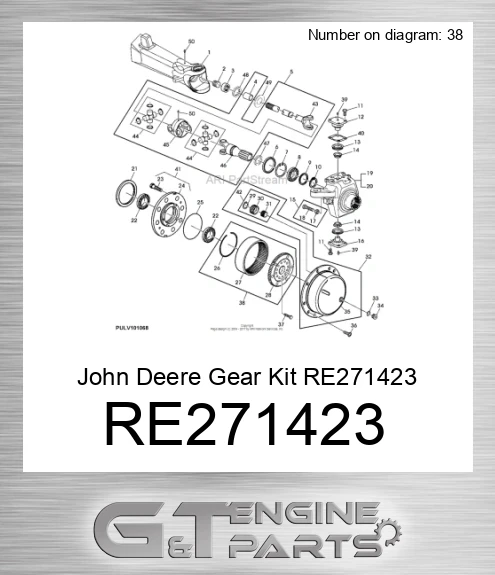 RE271423 Gear Kit