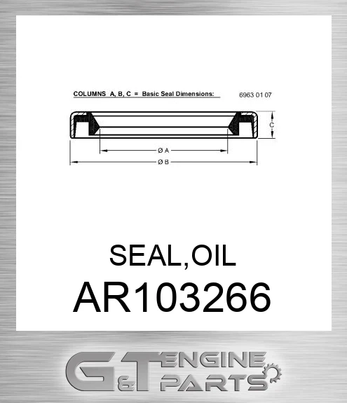AR103266 SEAL,OIL