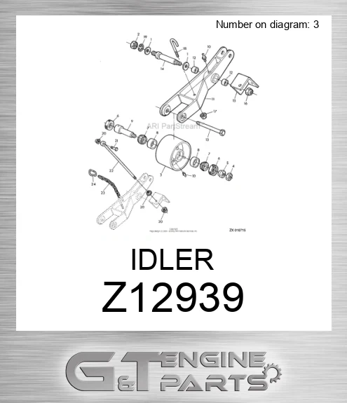 Z12939 IDLER