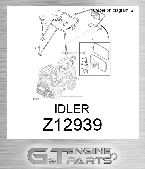 Z12939 IDLER