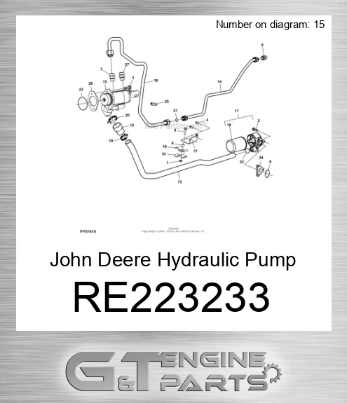 RE223233 Hydraulic Pump