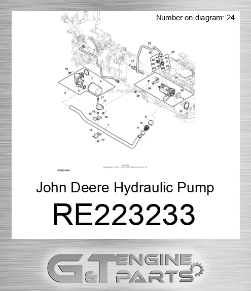 RE223233 Hydraulic Pump