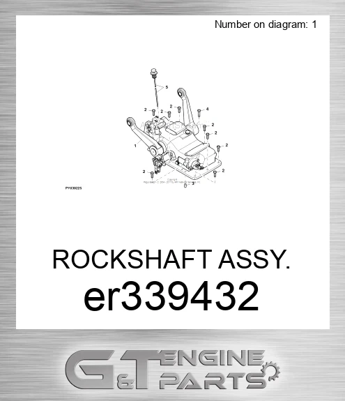 ER339432 ROCKSHAFT ASSY.