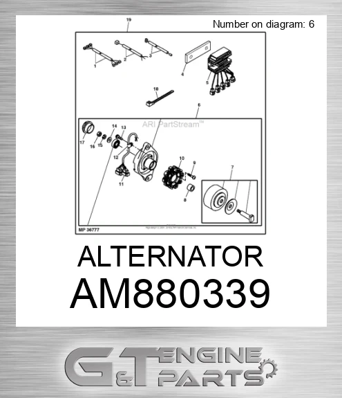 AM880339 ALTERNATOR