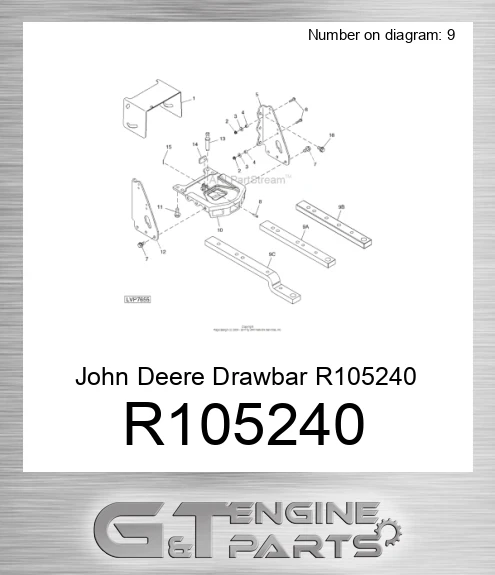 R105240 Drawbar