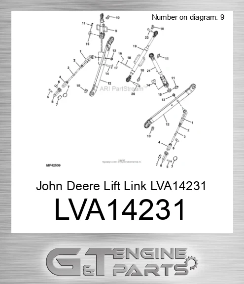 LVA14231 John Deere Lift Link LVA14231