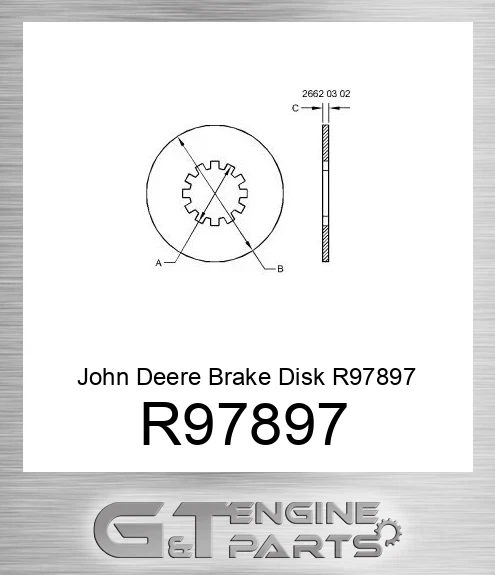 R97897 Brake Disk