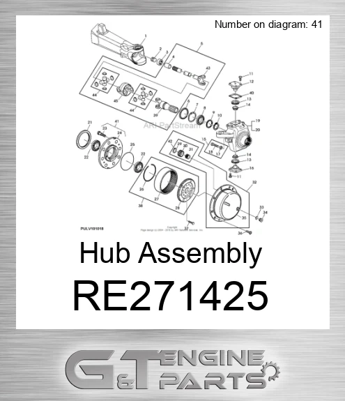 RE271425 Hub Assembly
