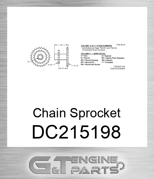 DC215198 Chain Sprocket