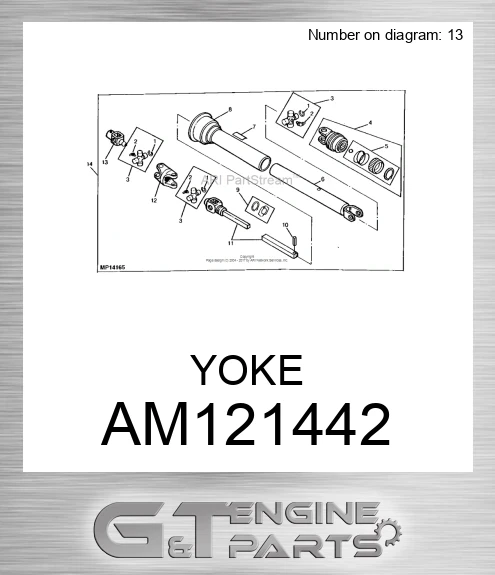 AM121442 YOKE