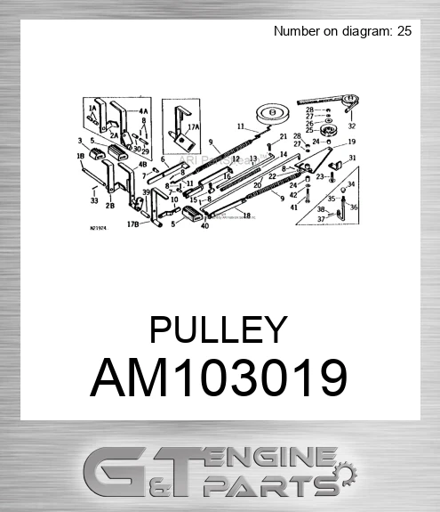 AM103019 PULLEY