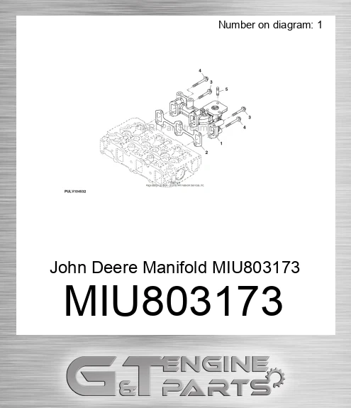 MIU803173 Manifold