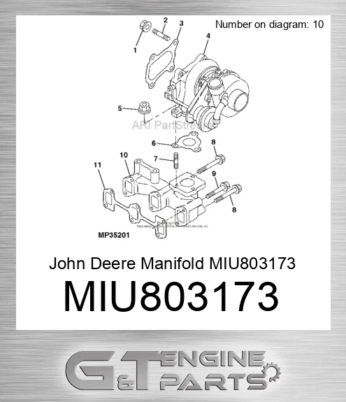 MIU803173 Manifold