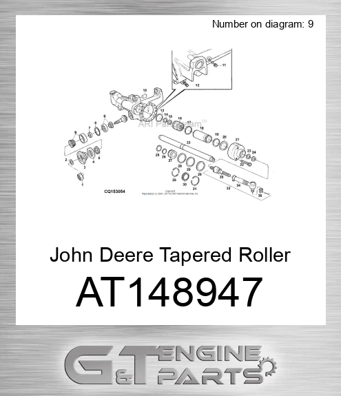 AT148947 Tapered Roller Bearing