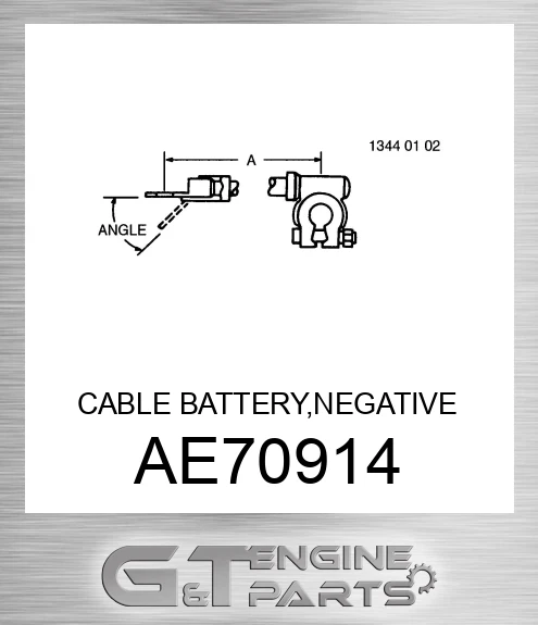 AE70914 CABLE BATTERY,NEGATIVE