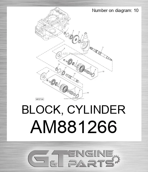 AM881266 BLOCK, CYLINDER